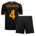 AS Roma Bryan Cristante #4 Babykleding Derde Shirt Kinderen 2023-24 Korte Mouwen (+ korte broeken)